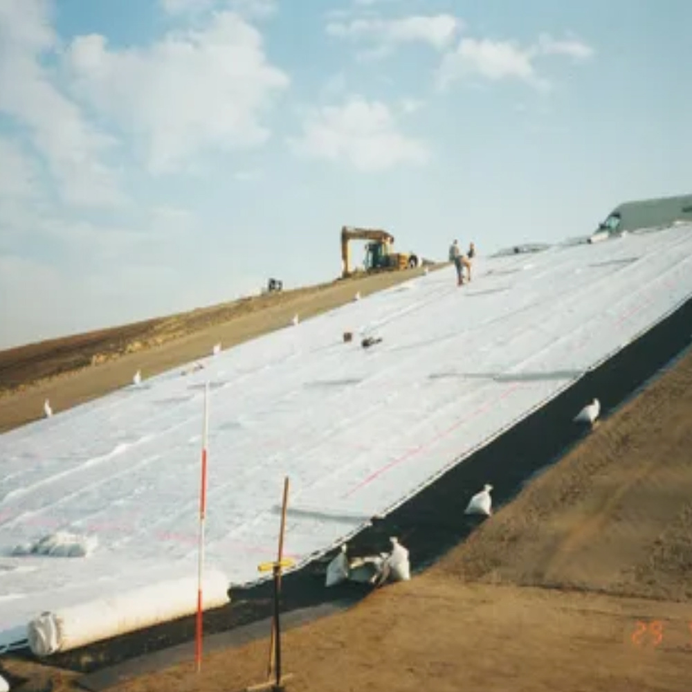 Mountain slope protection Geocomposite