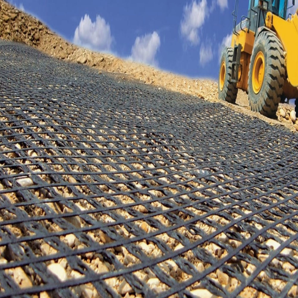 Key areas where Mining Geogrid is utilized