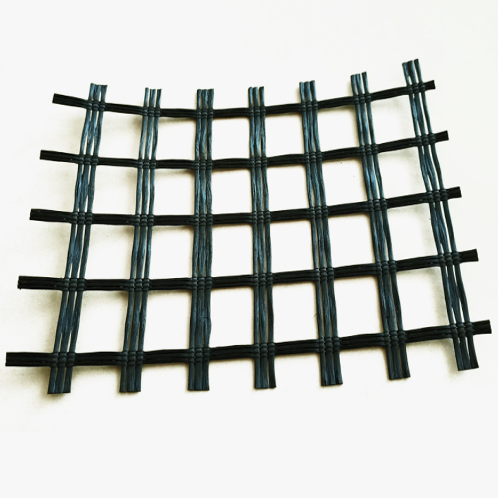 Polyester filament yarn Fiberglass Geogrid