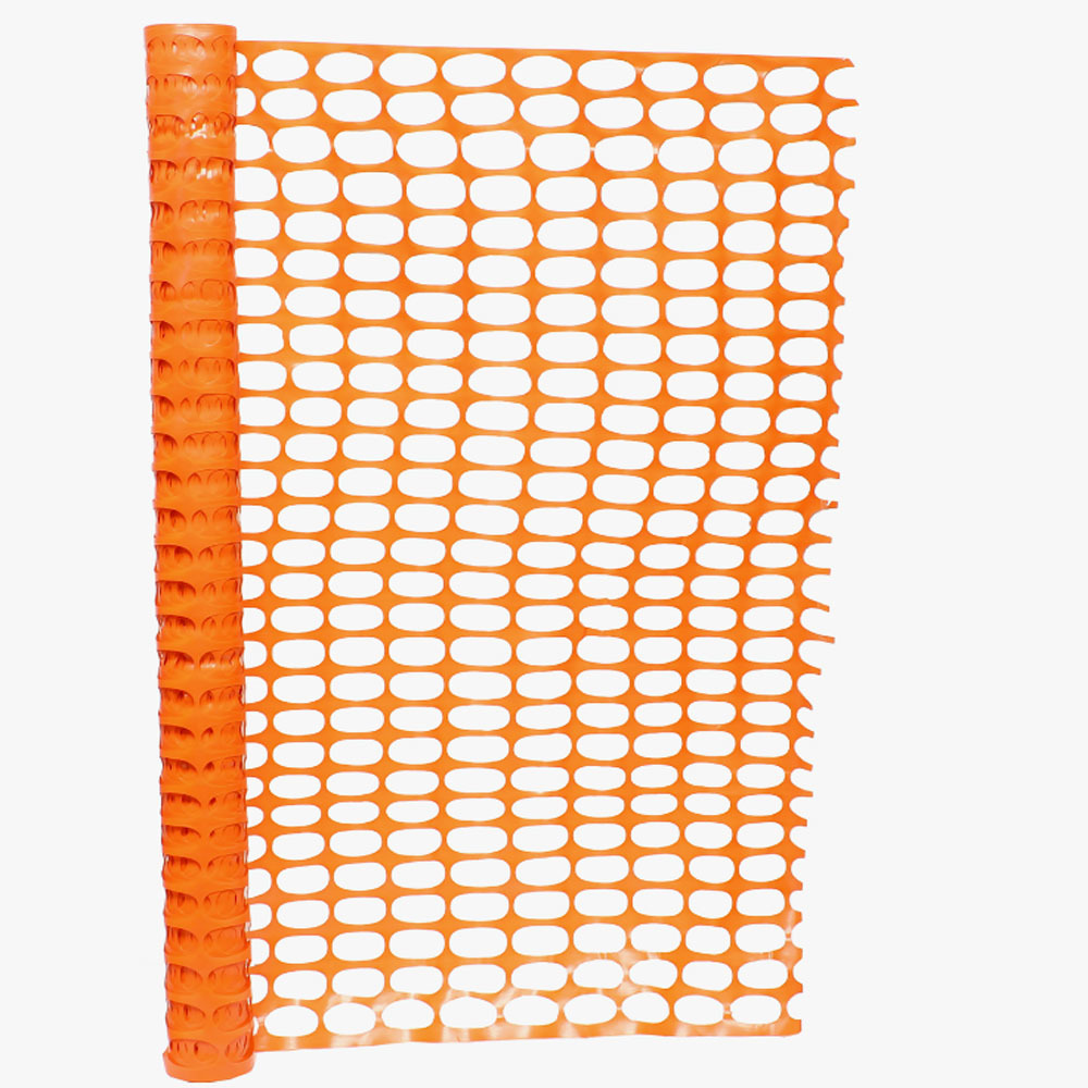 Lightweight Durable PE Warning Orange Plastic Safety Barrier Fence