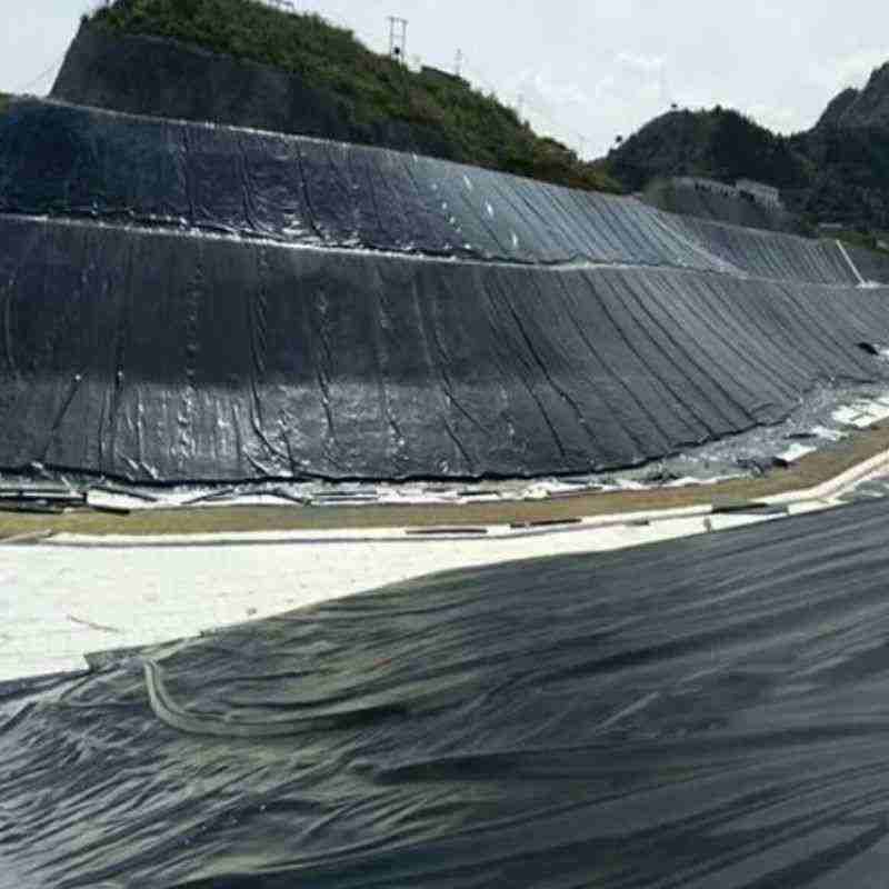 1.0/1.5/2.0mm Wide HDPE Liner Reel Membrane Geomembrane