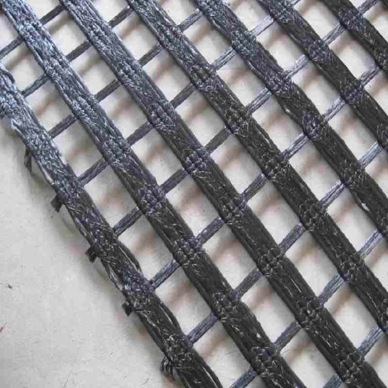 CE IS09001 Fiberglass Geogrid Geomalla Low price Factory Price 80kn 30KN Sale Max Black Style
