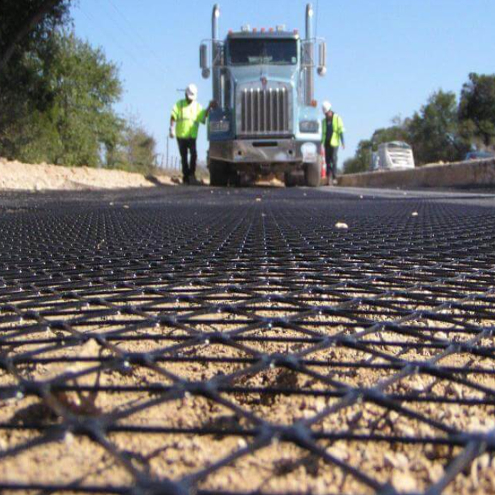 Resistance to deformation PP Triaxial Geogrid