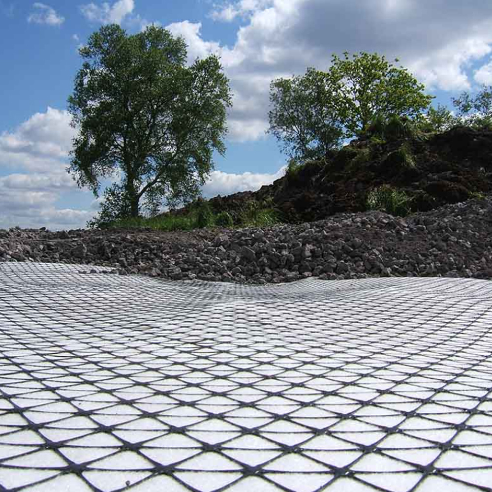 PP Triaxial Geogrid Geo Grids Polyethylene Plastic Geogrids-Lin Yuan ...