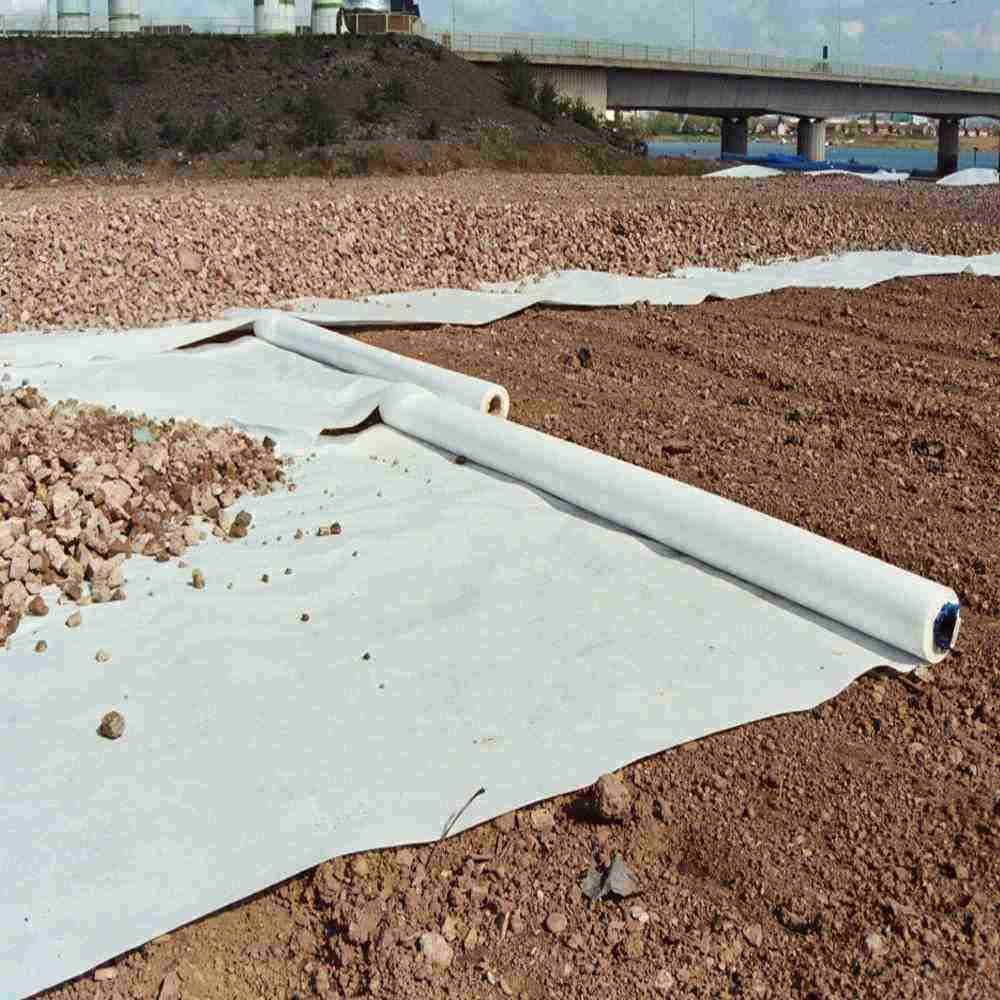 Construcción de carreteras pet100 - 800g geotextil no tejido