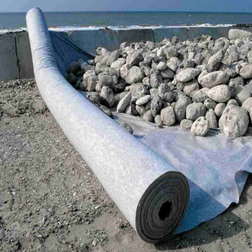 Proveedor de geotextiles no tejidos de filamentos permeables reforzados por PP