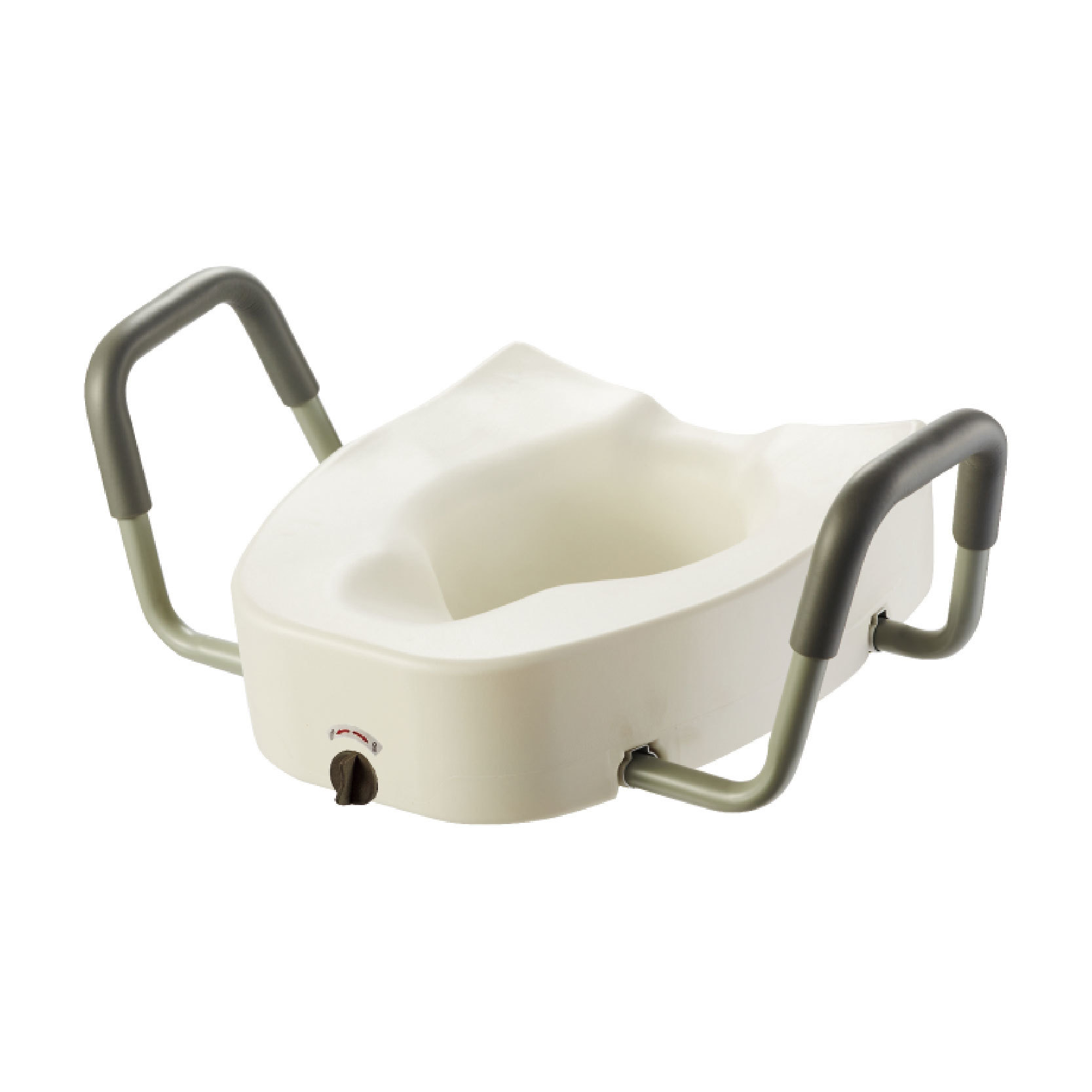 YM-G29 Rotary Knob Fixed Toilet Riser with Armrests