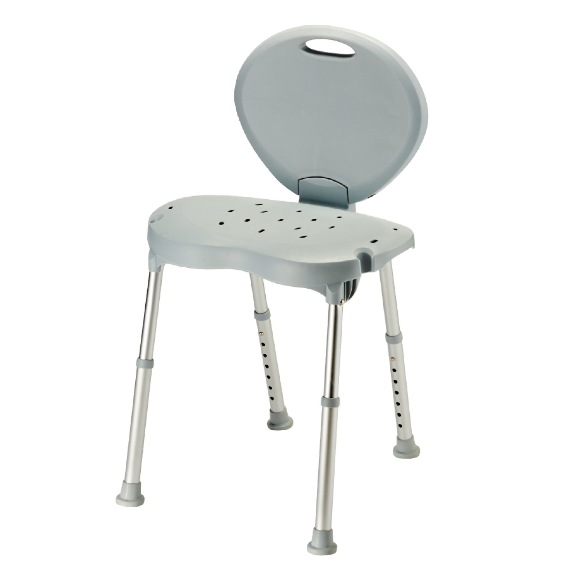 YM-F15 Reclining Folding Shower Chair with Backrest