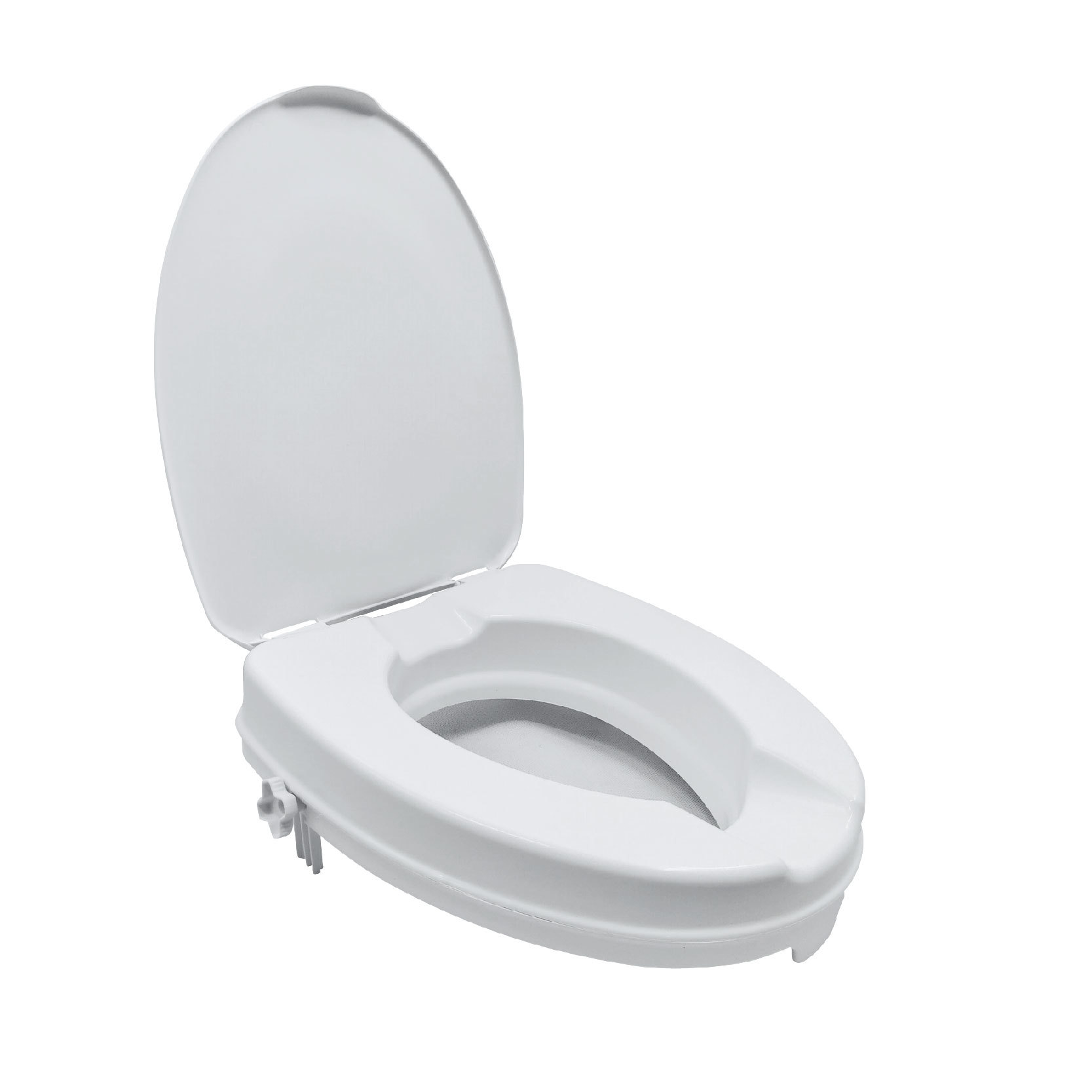 YM-G41 3-inch high toilet riser with lid