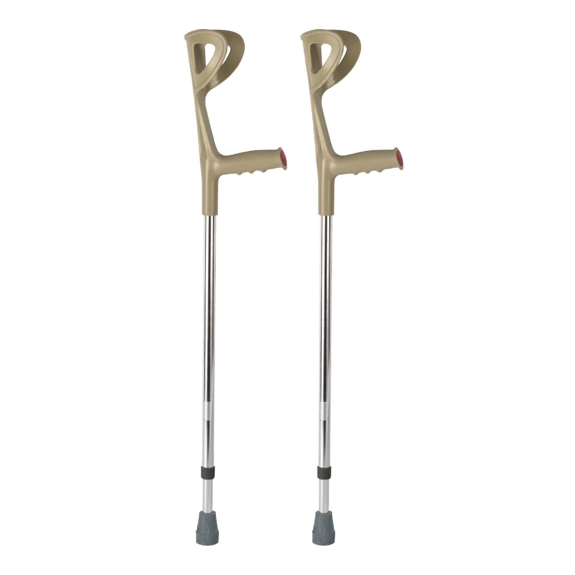 YM-D03 C-type plastic carrying handle aluminum palsy crutch