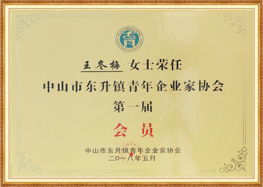 Member of the Youth Entrepreneurs Association Member of the Youth Entrepreneurs Association