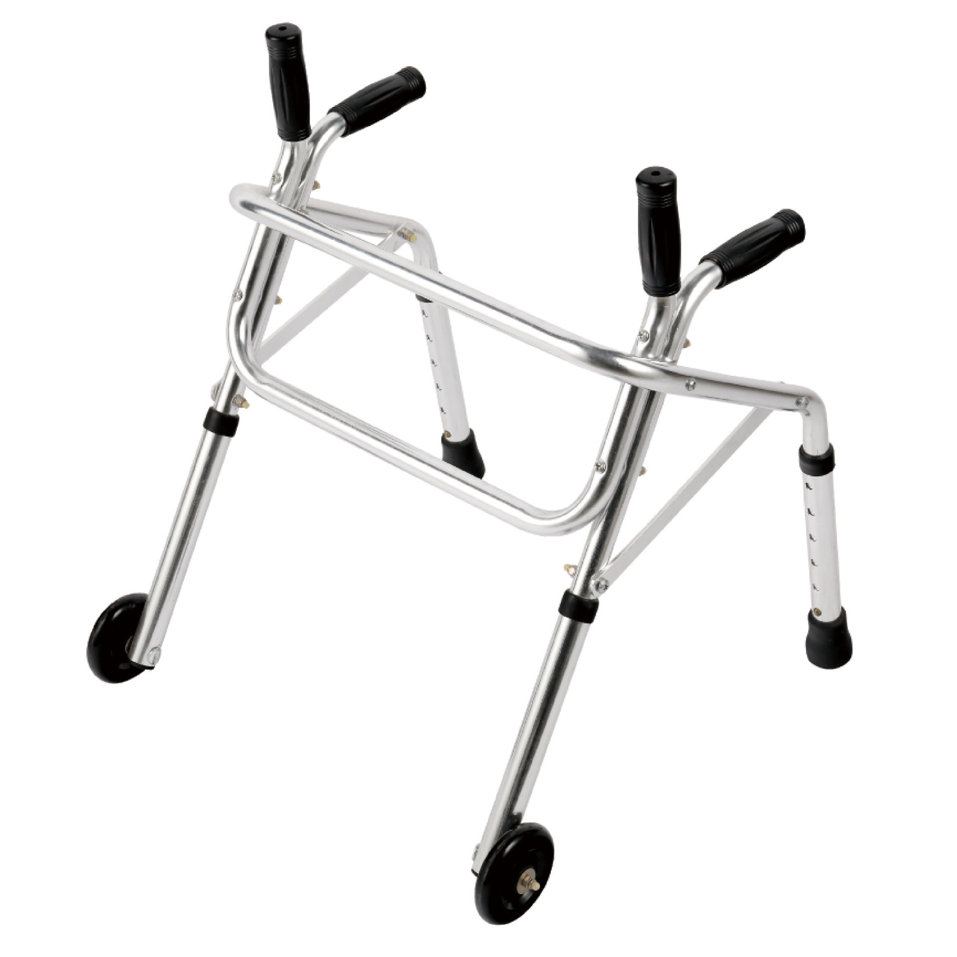 YM-B26 Pediatric Paralysis Type Aluminum Two-Wheeled Walker