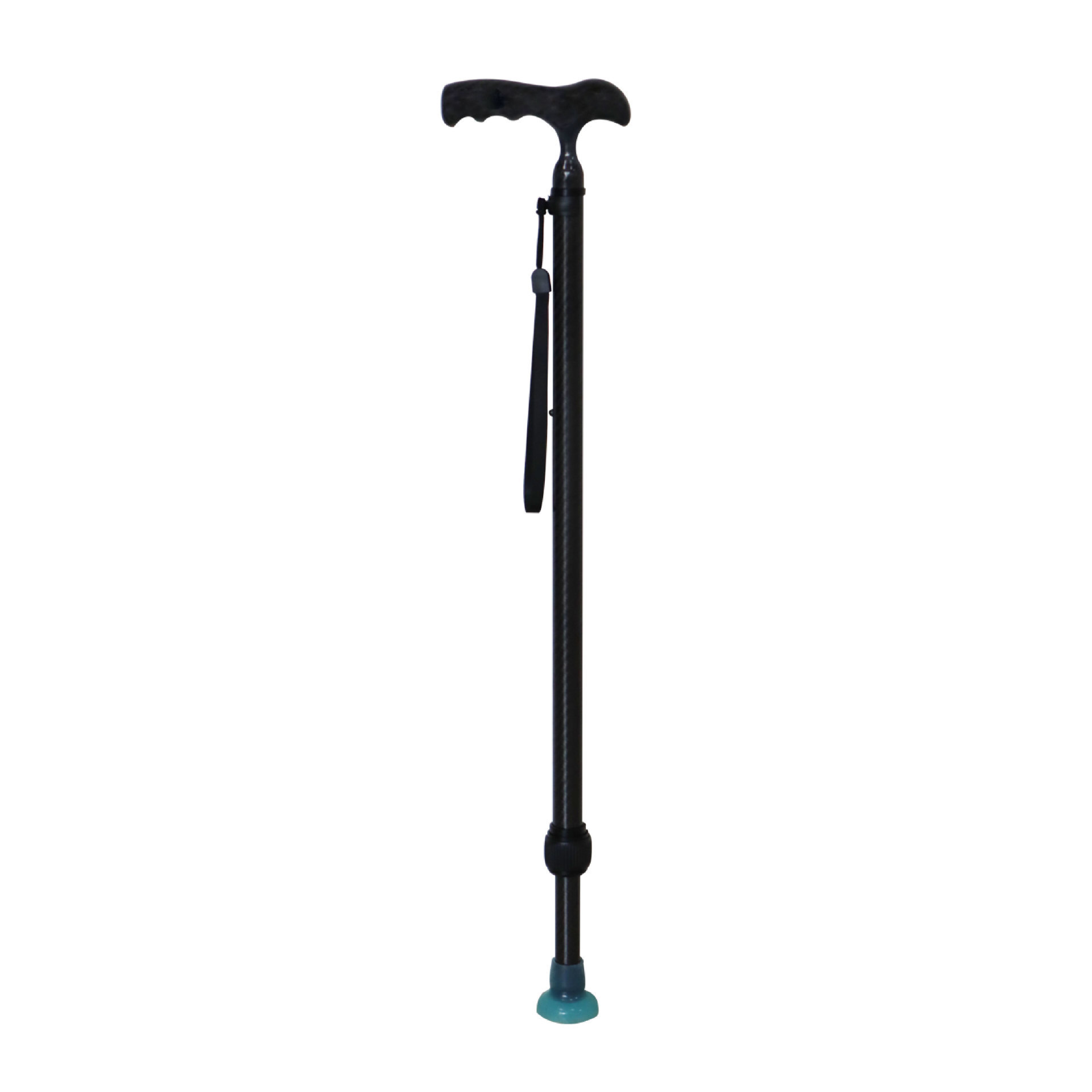 YM-E03 Carbon Fiber Adjustable Walking Stick