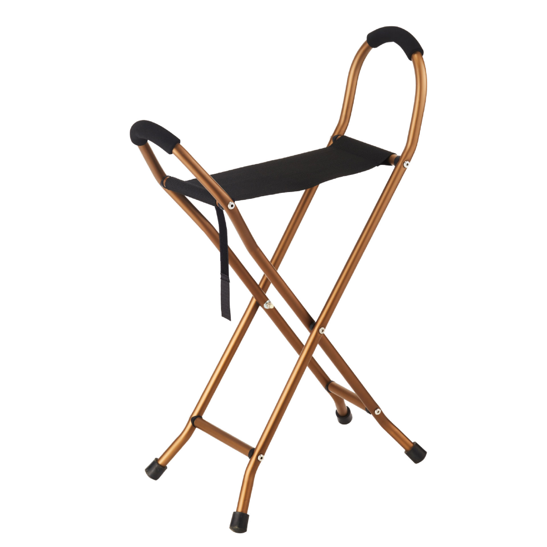 YM-E08 Aluminum Crutch with Seat