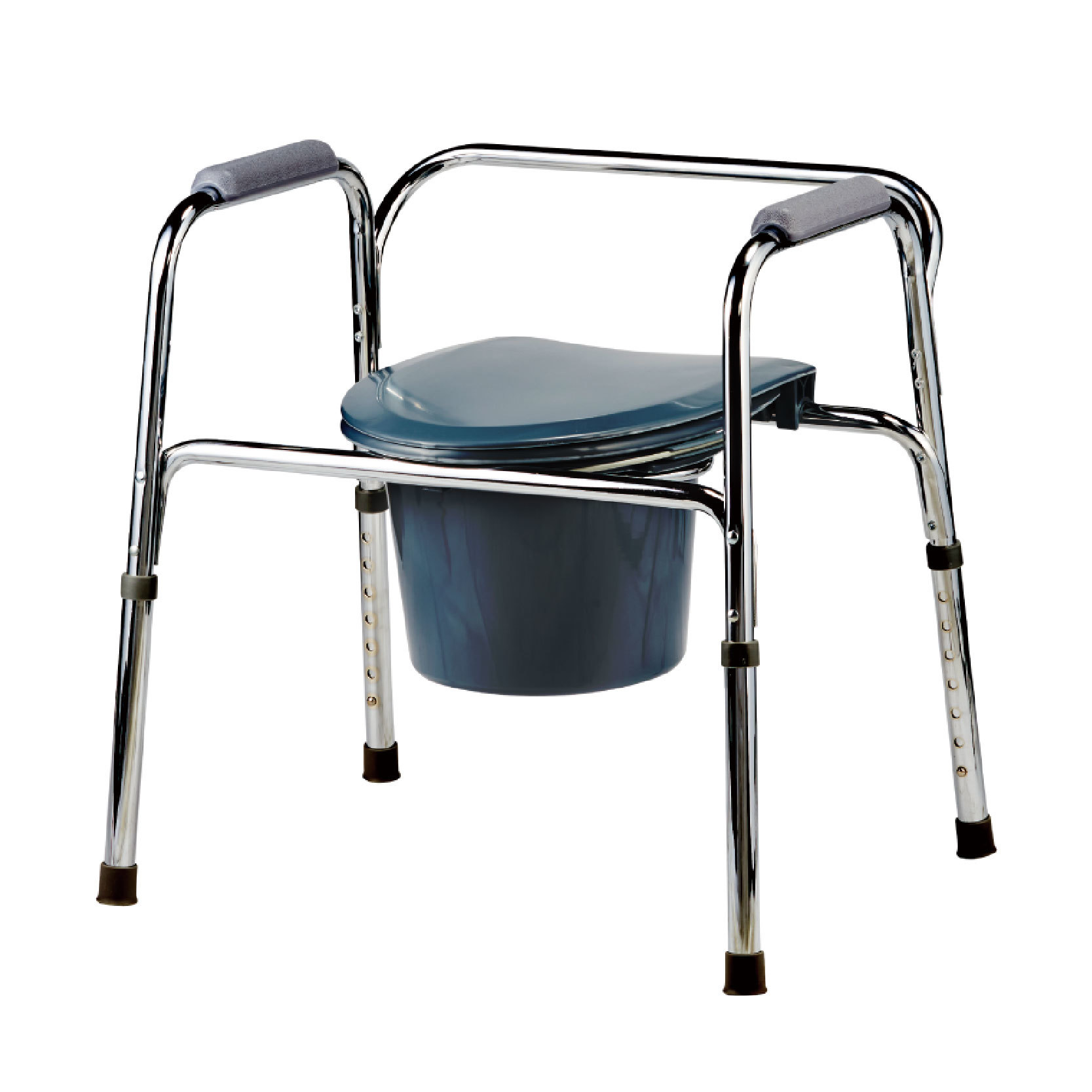 YM-G11 Fixed Steel Pipe Toilet Chair