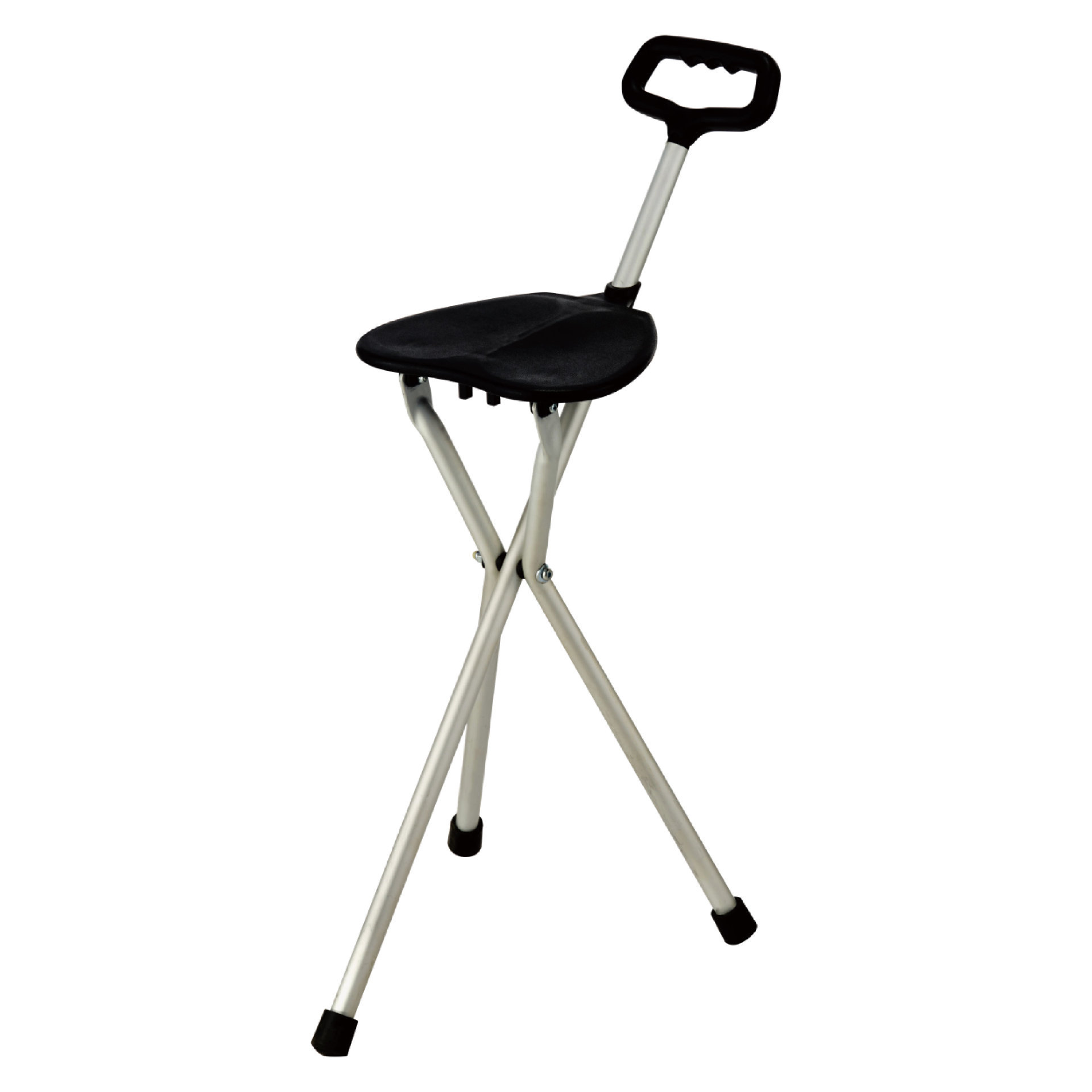 YM-E07 Aluminum Crutch with Seat
