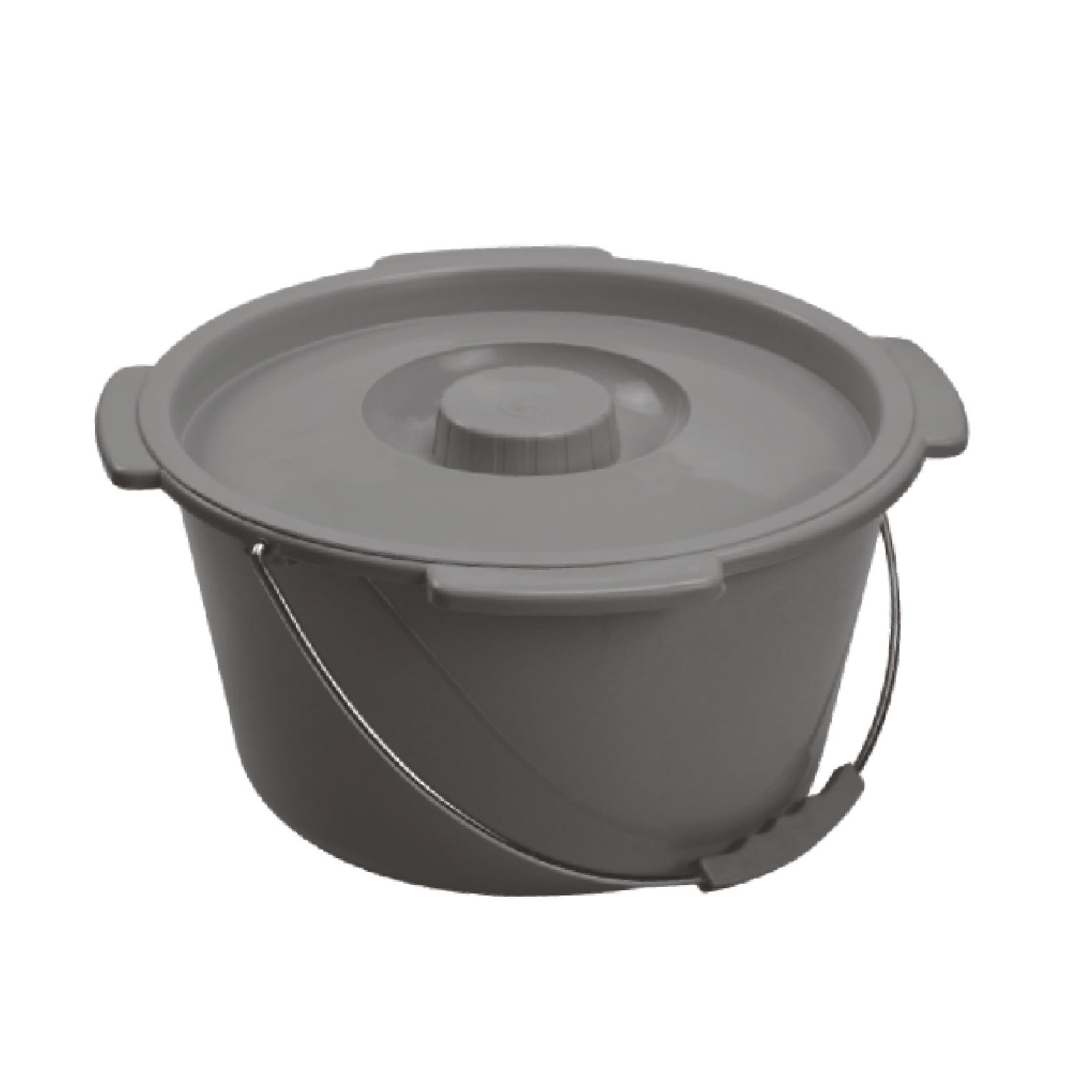 Short bucket, bucket lid