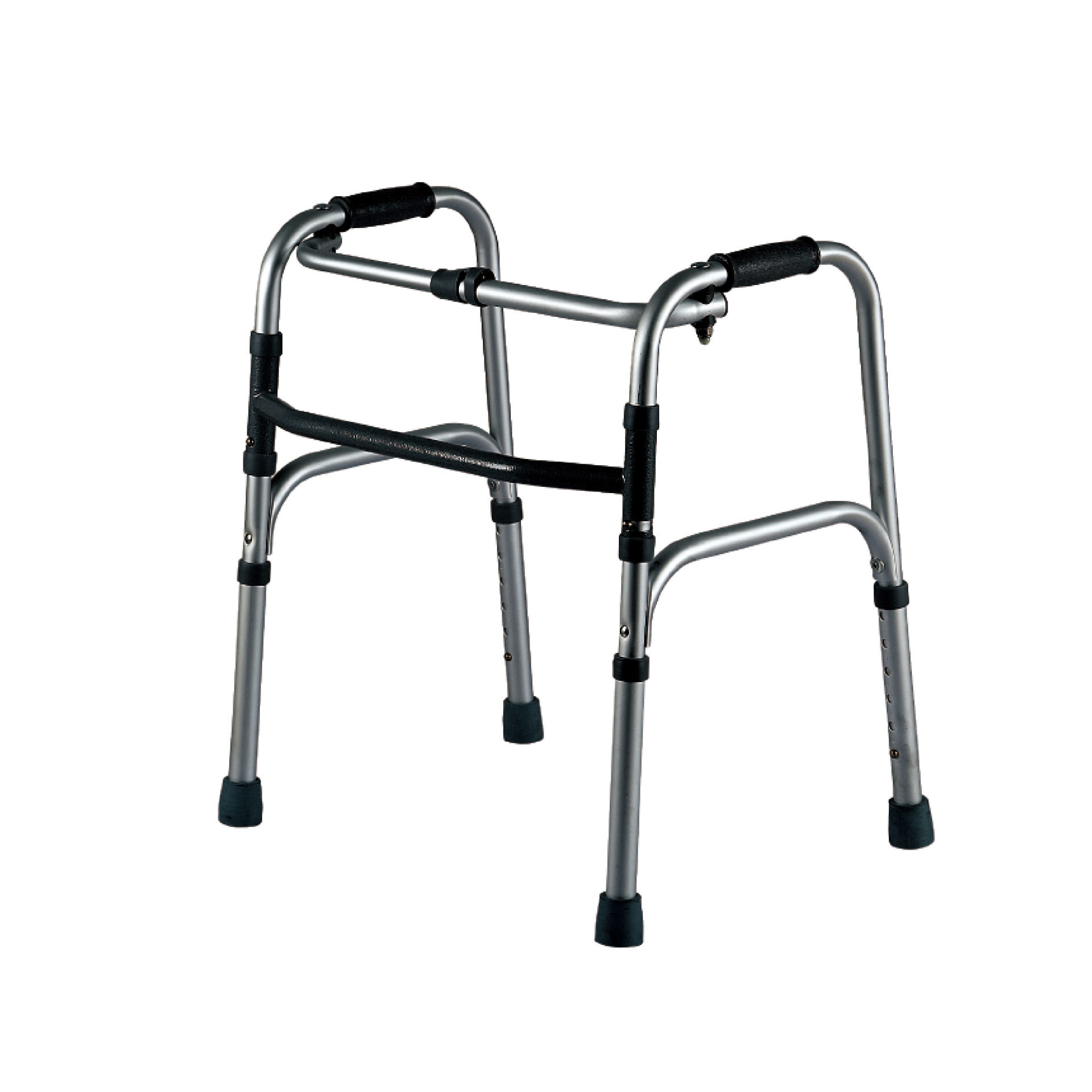 YM-C30 Child-Sized Single-Button Folding Aluminum Frame Walker