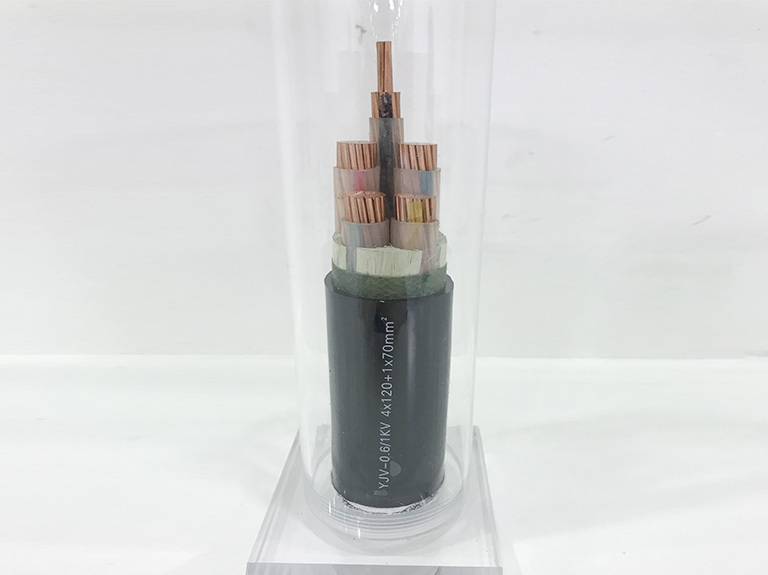 YJV-0.6/1KV 4x120+1x70mm2