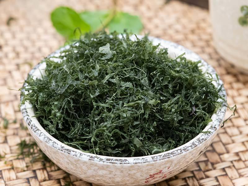 DRIED GREEN SEAWEED