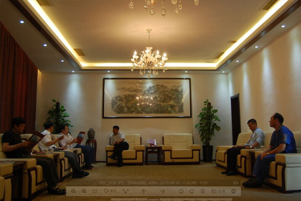 Leaders of China Twenty Metallurgical Group Co., Ltd. visited our company