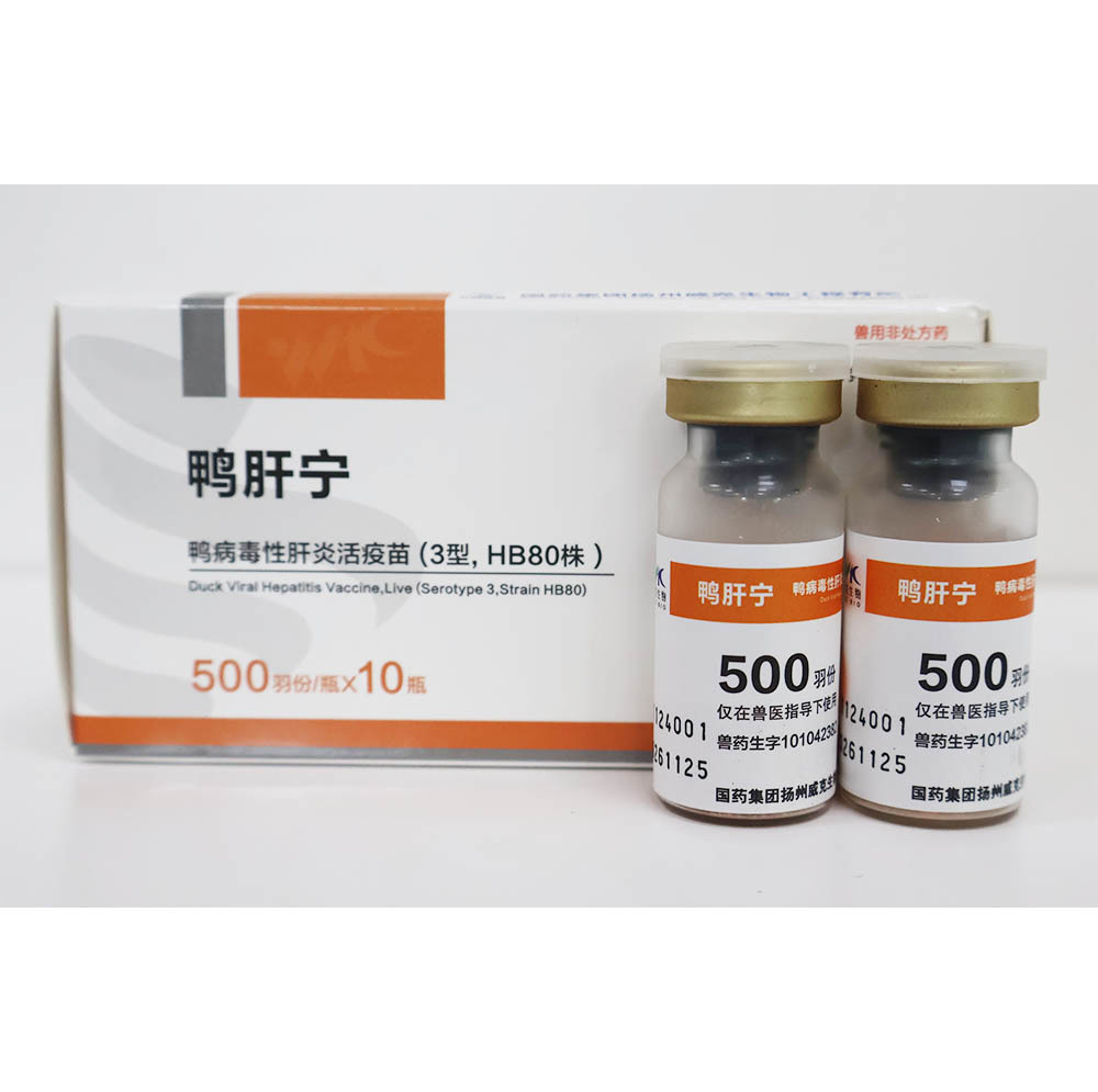 鴨病毒性肝炎活疫苗（3型，HB80株）