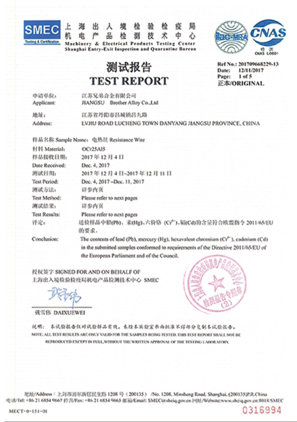 Test Report