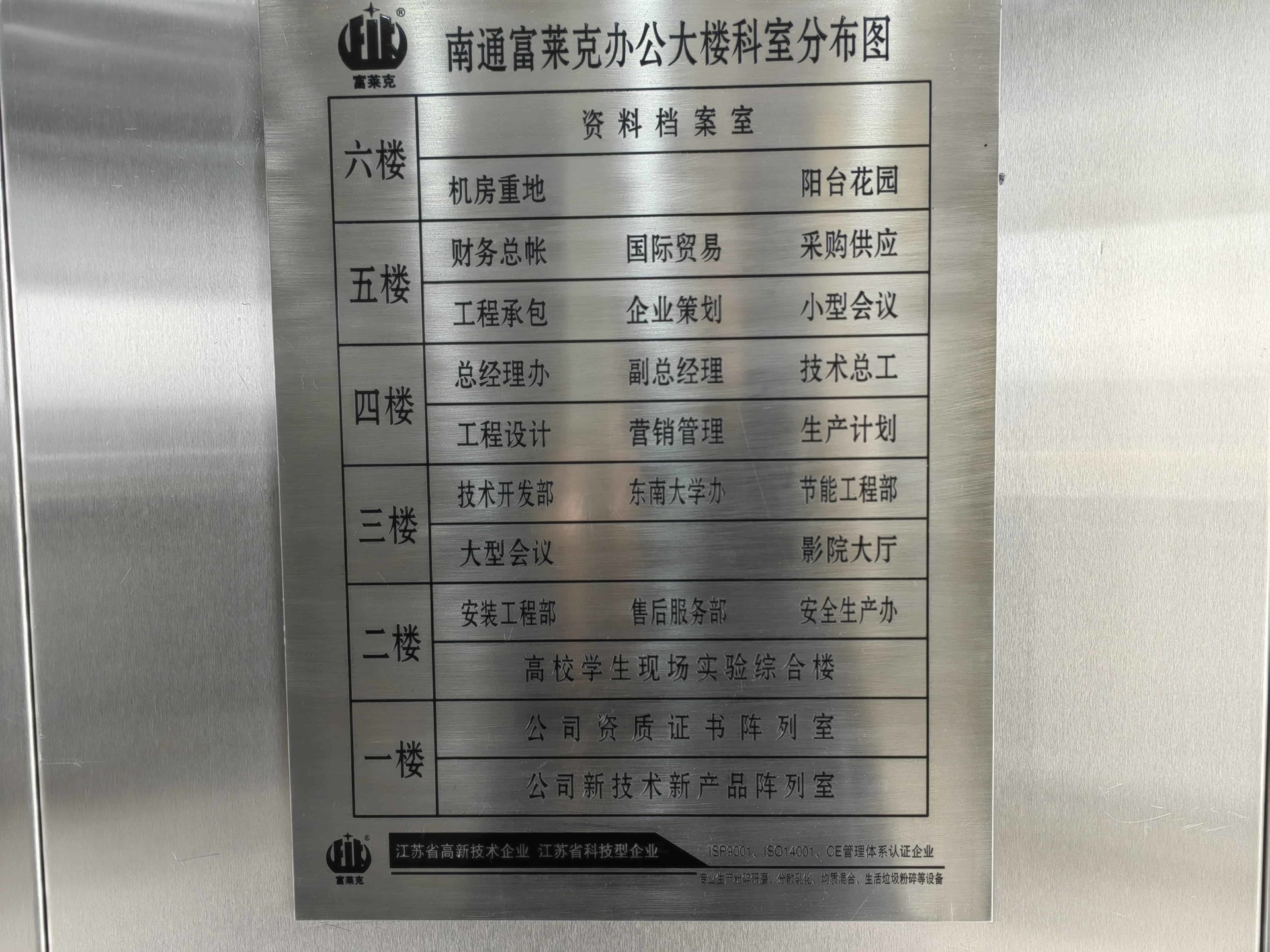 辦公大樓布局