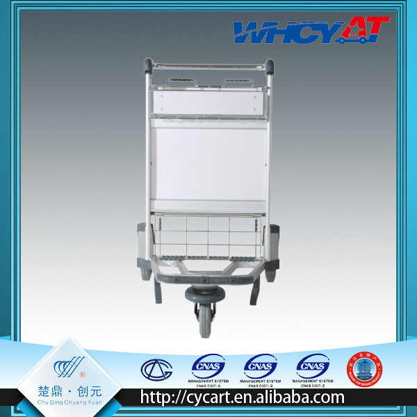Stainless steel tailgate aluminum alloy luggage trolley