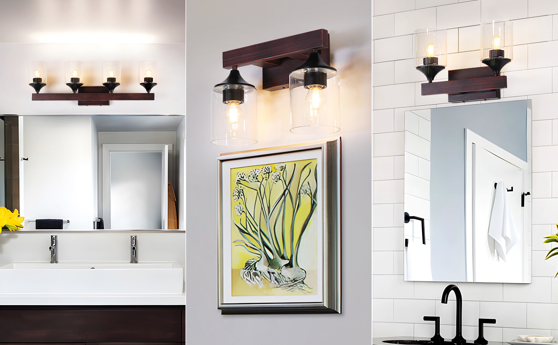 Wall Mount Plug Light