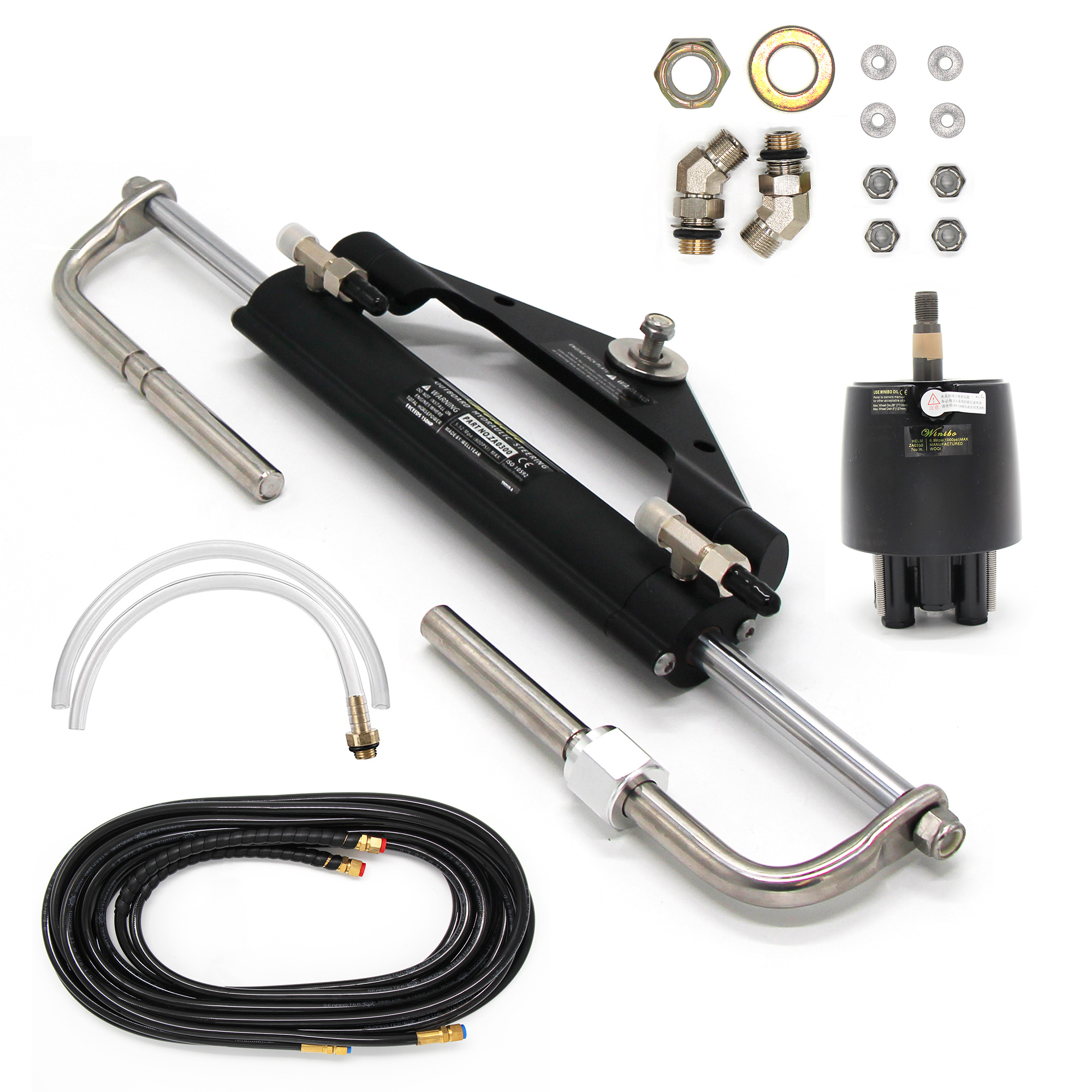 ZA0300 Marine Hydraulic Steering System for Outboard Engine up to 150HP