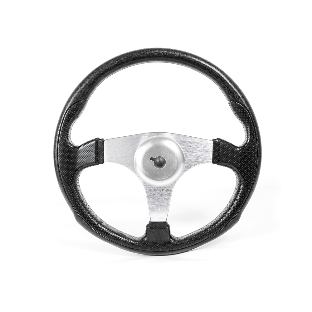 Marine Steering Wheel WH003 13-1/2 Inch Aluminum Alloy 3 Spoke
