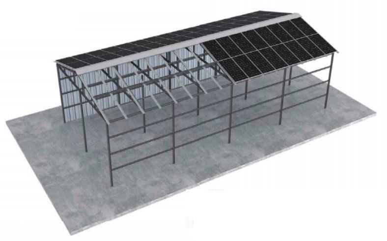 BIPV総合太陽光発電架台システム