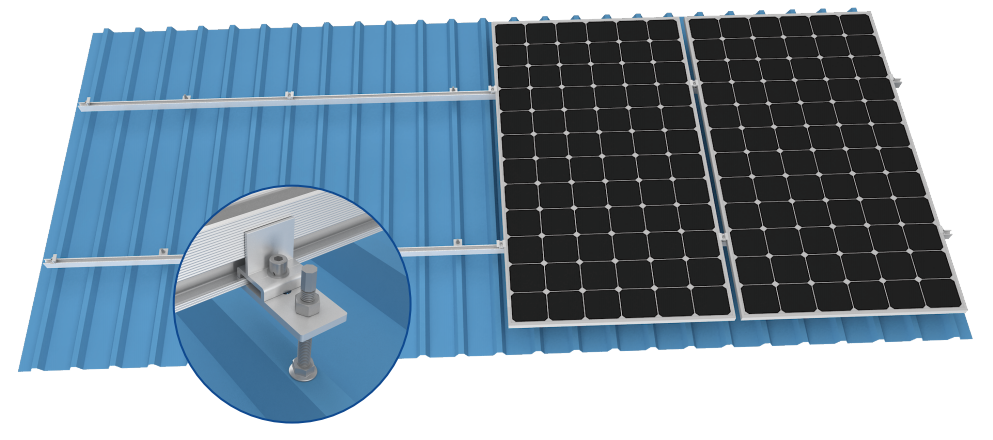 Trapezoidal Sheet Roof Mount
