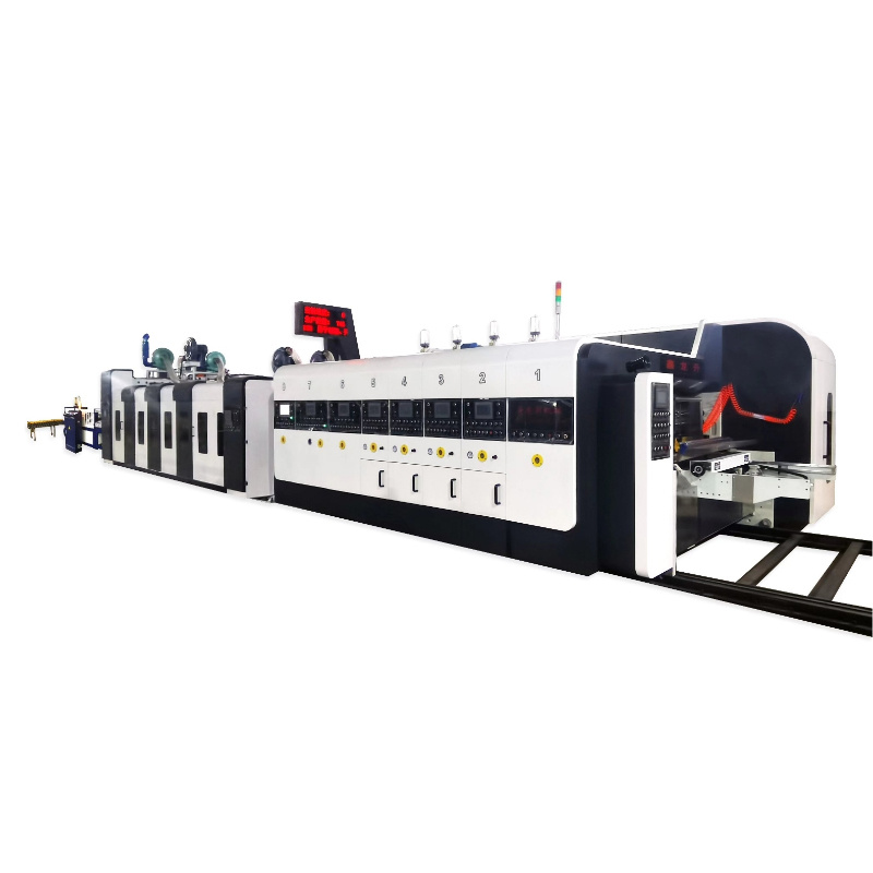 XLS-1200 Servo Model High Speed Automatic Printer Folder Gluer Linkage Line
