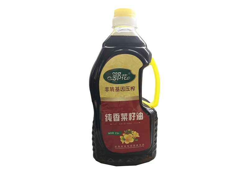 鄂花非转基因纯香菜籽油 2.5L