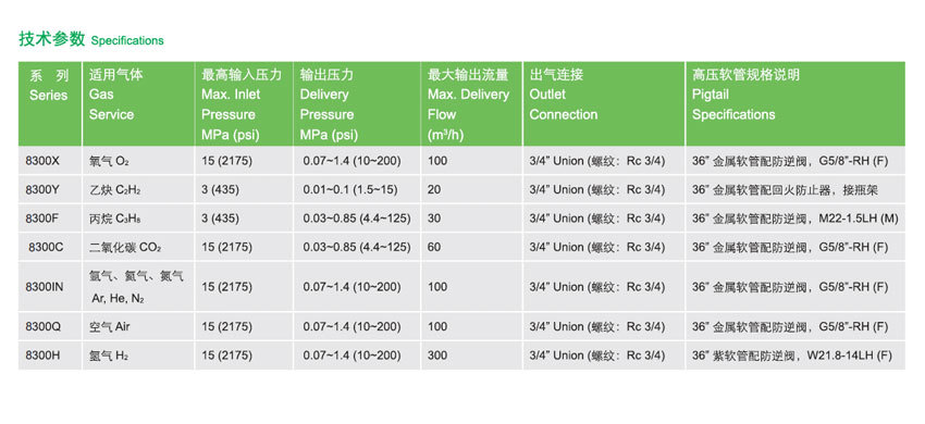 R8300双侧式气体汇流排