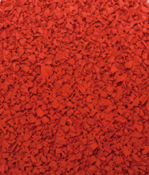 Chinese Red EPDM RUBBER GRANULES