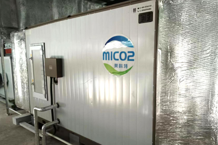 广东某工业领域CO2热泵冷热双供项目