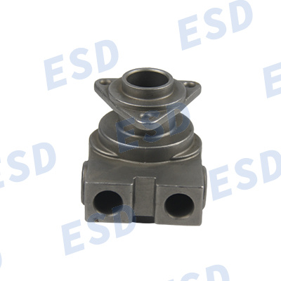 Cast steel component