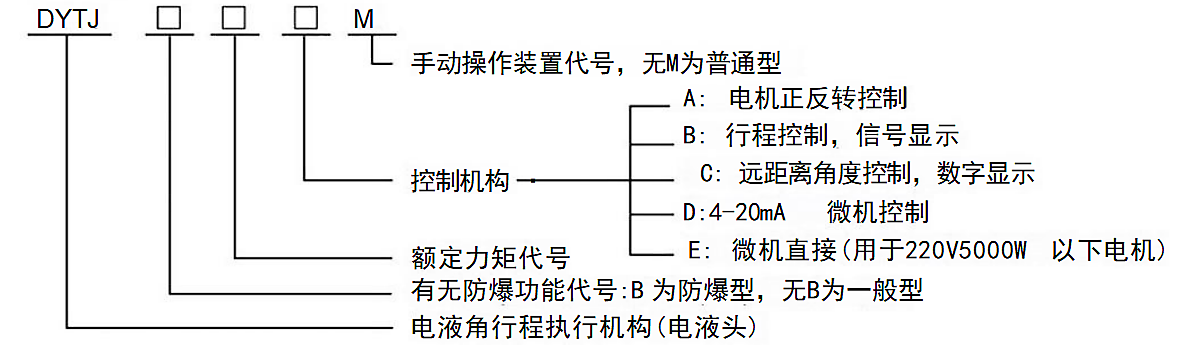 型號(hào)說(shuō)明