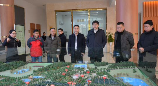 浙江省衢州市民政局人民政府副秘书长王东升等 一行至龙泉山孝恩园考察交流
