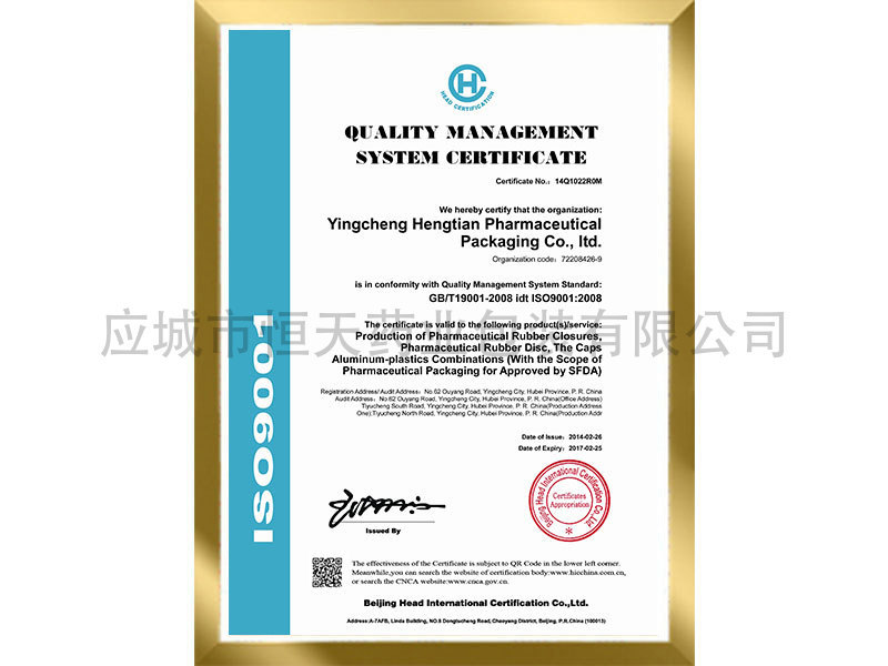 Сертификация системы ISO9001
