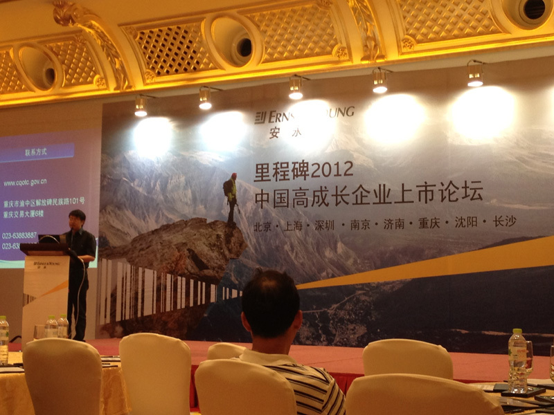 安永公司举办“中国高成长企业上市论坛”