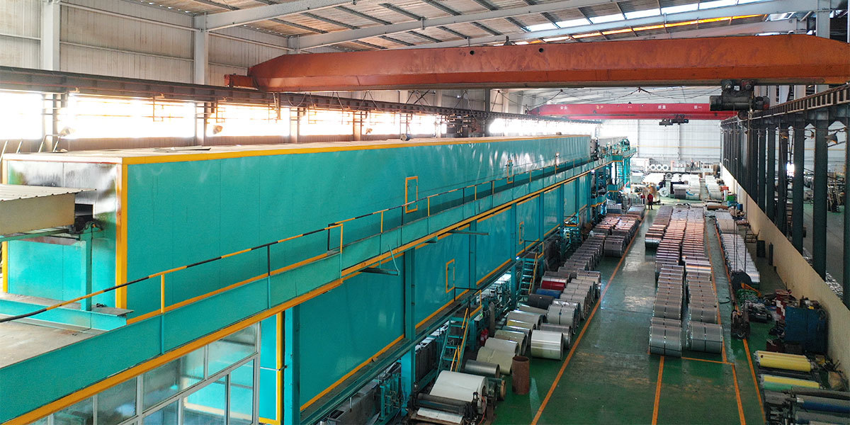 Analysis of the main processes of color coated panels