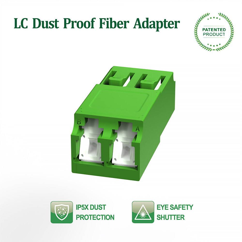 LC Duplex Dust Proof Adapter