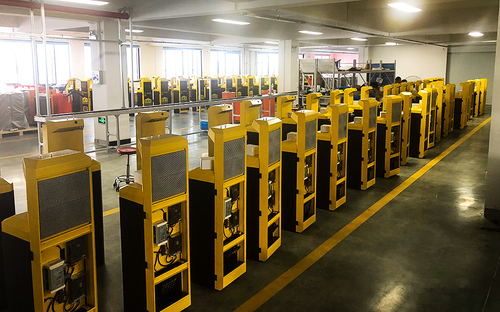 Assembling Line of Barrier Gate Assembling Line of Barrier Gate