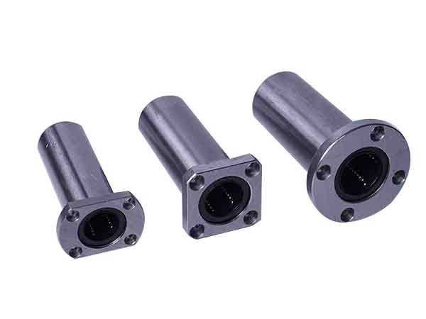 Flange combination extended linear bearing
