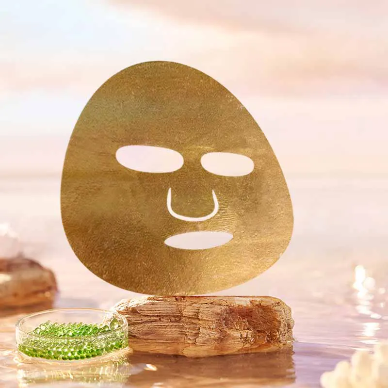 金色無(wú)紡布面膜