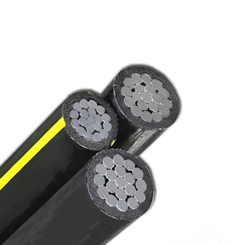 3 cores PVC shielded ABC cable